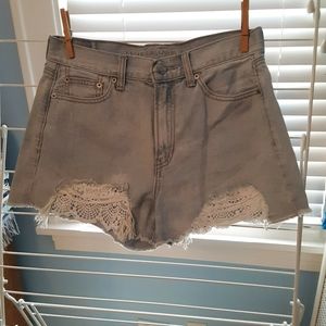 American Eagle Outfitters denim Mom shorts